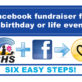 Creating a Facebook Fundraiser!